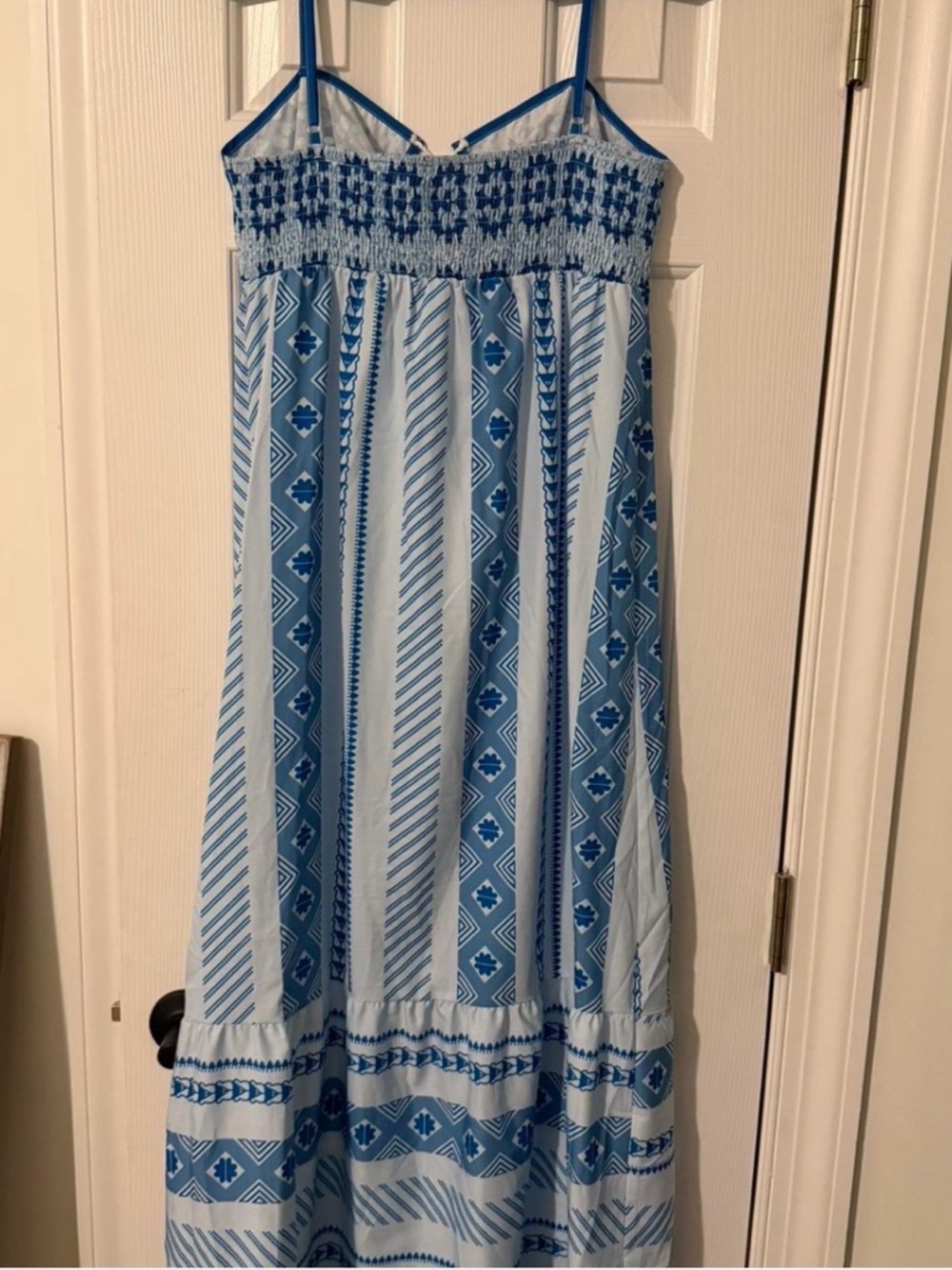 Beach Boutique Blue Maxi Dress - Picture 3 of 3